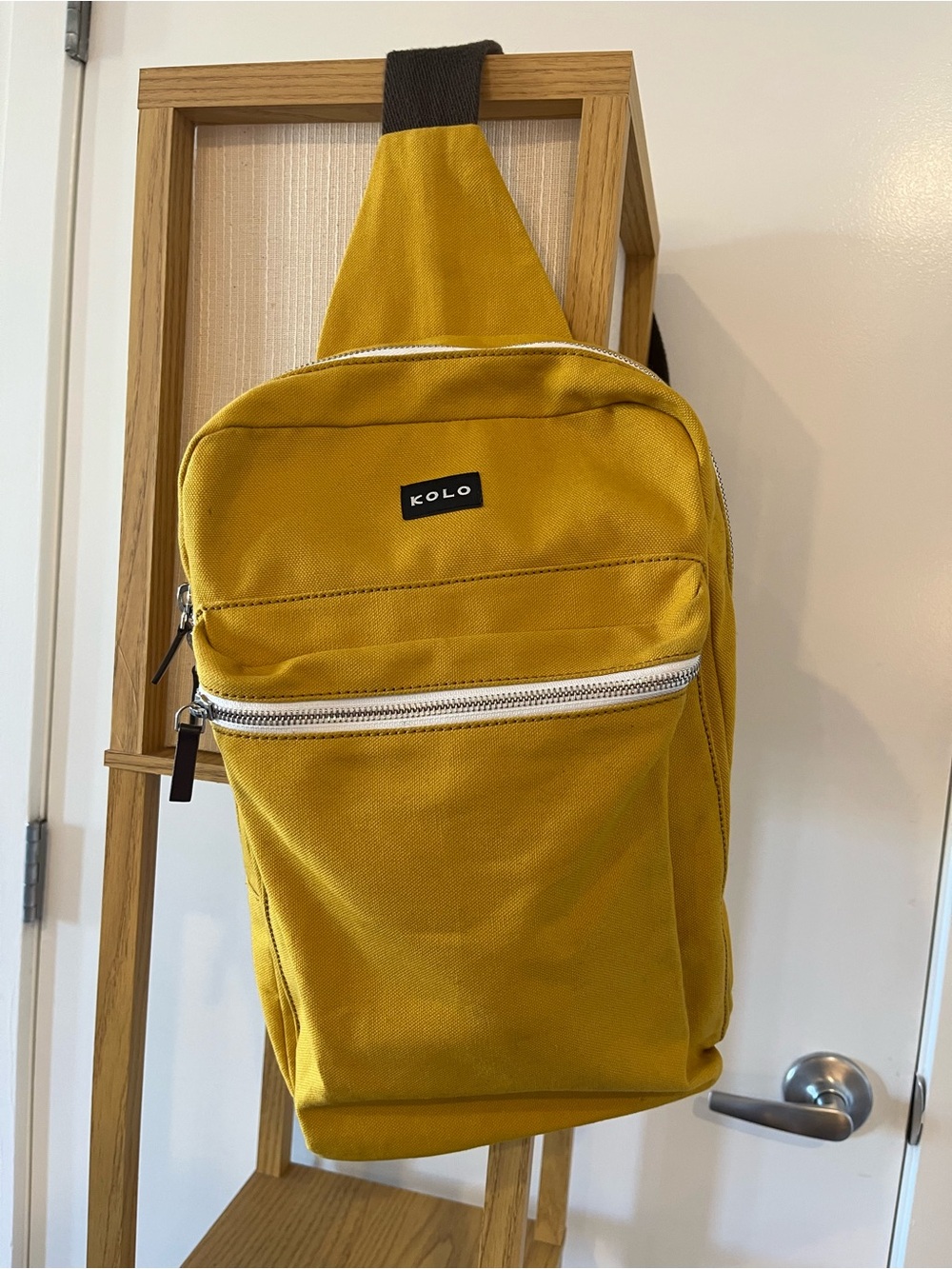Mustard Yellow Crossbody Sling Bag